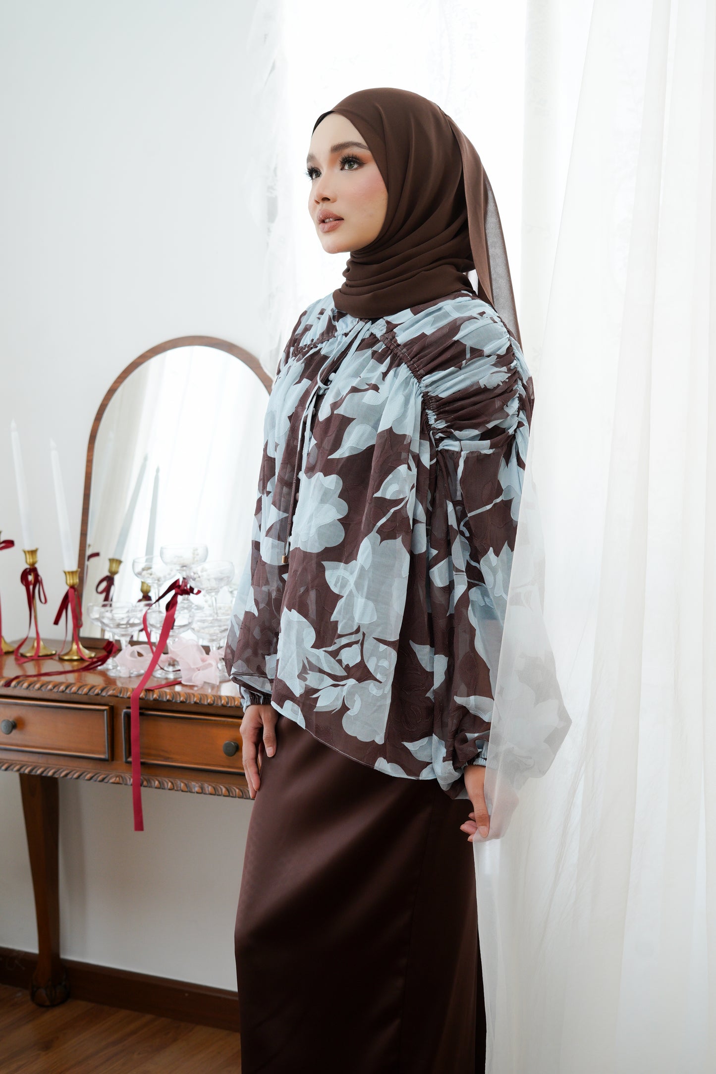 Serena Kurung - Mint Choc