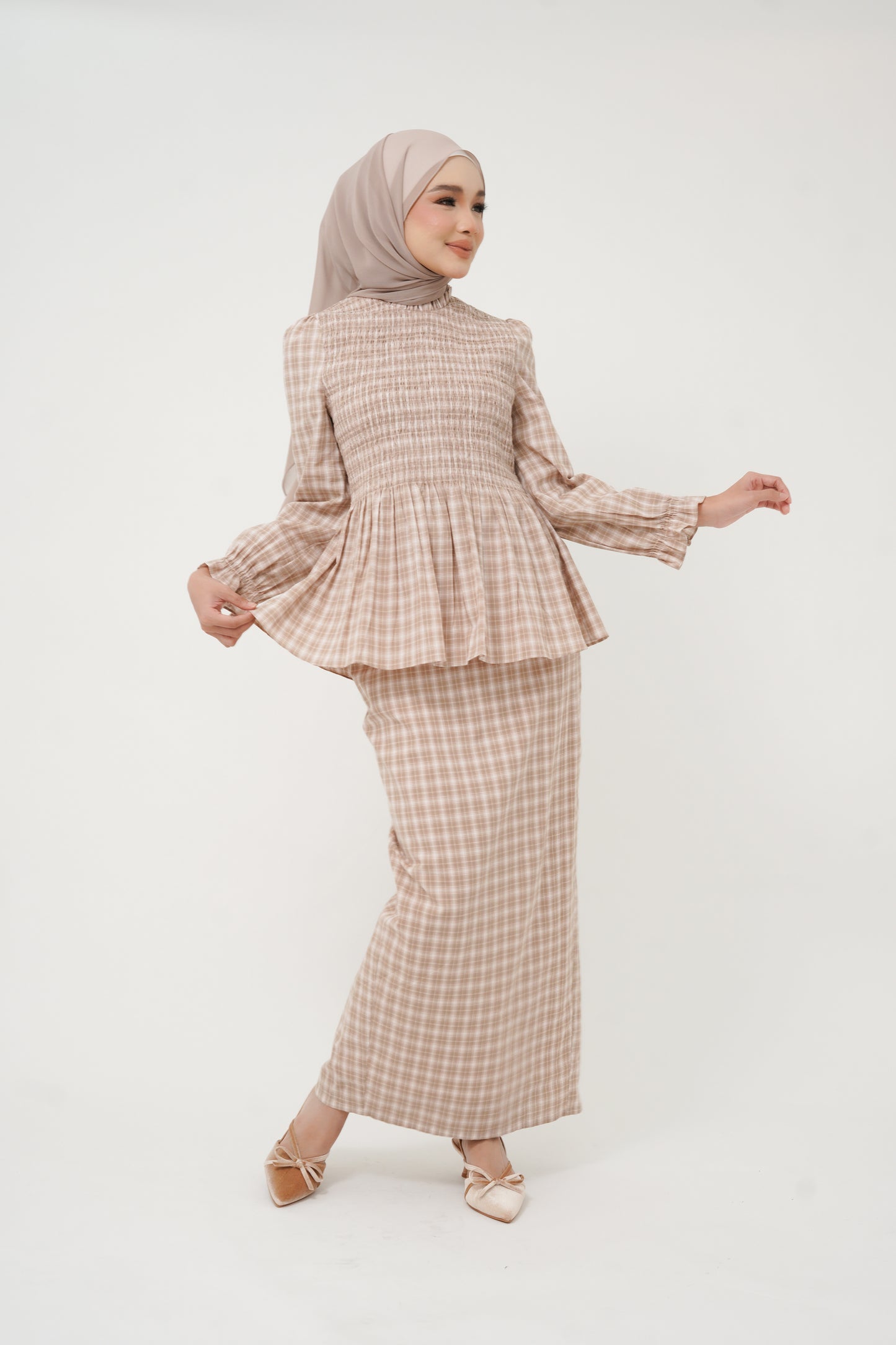 Eloise Kurung - Brown
