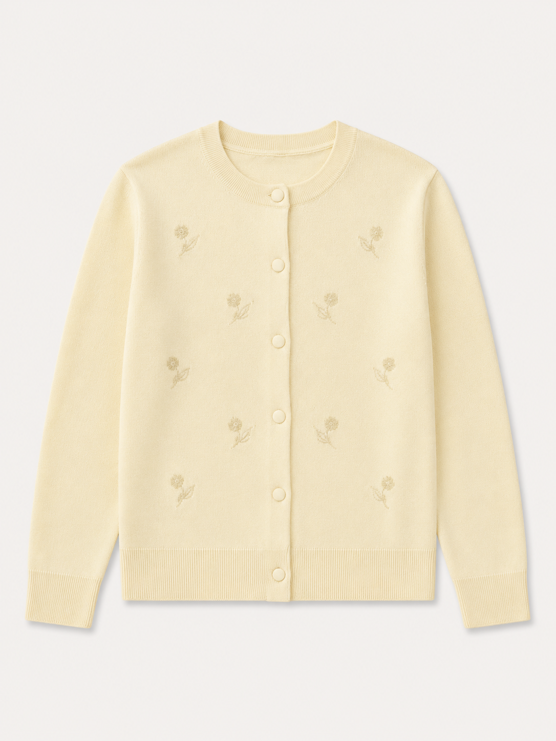 Poppie Cardigan in Buttercream
