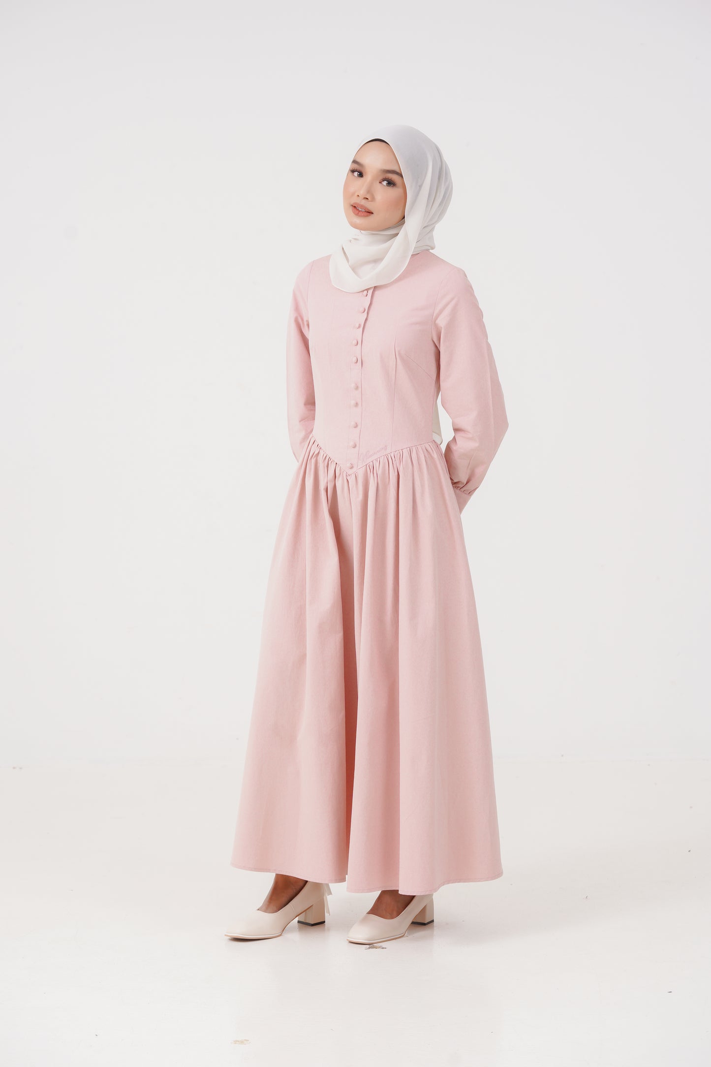 Khatherine Dress in Pink