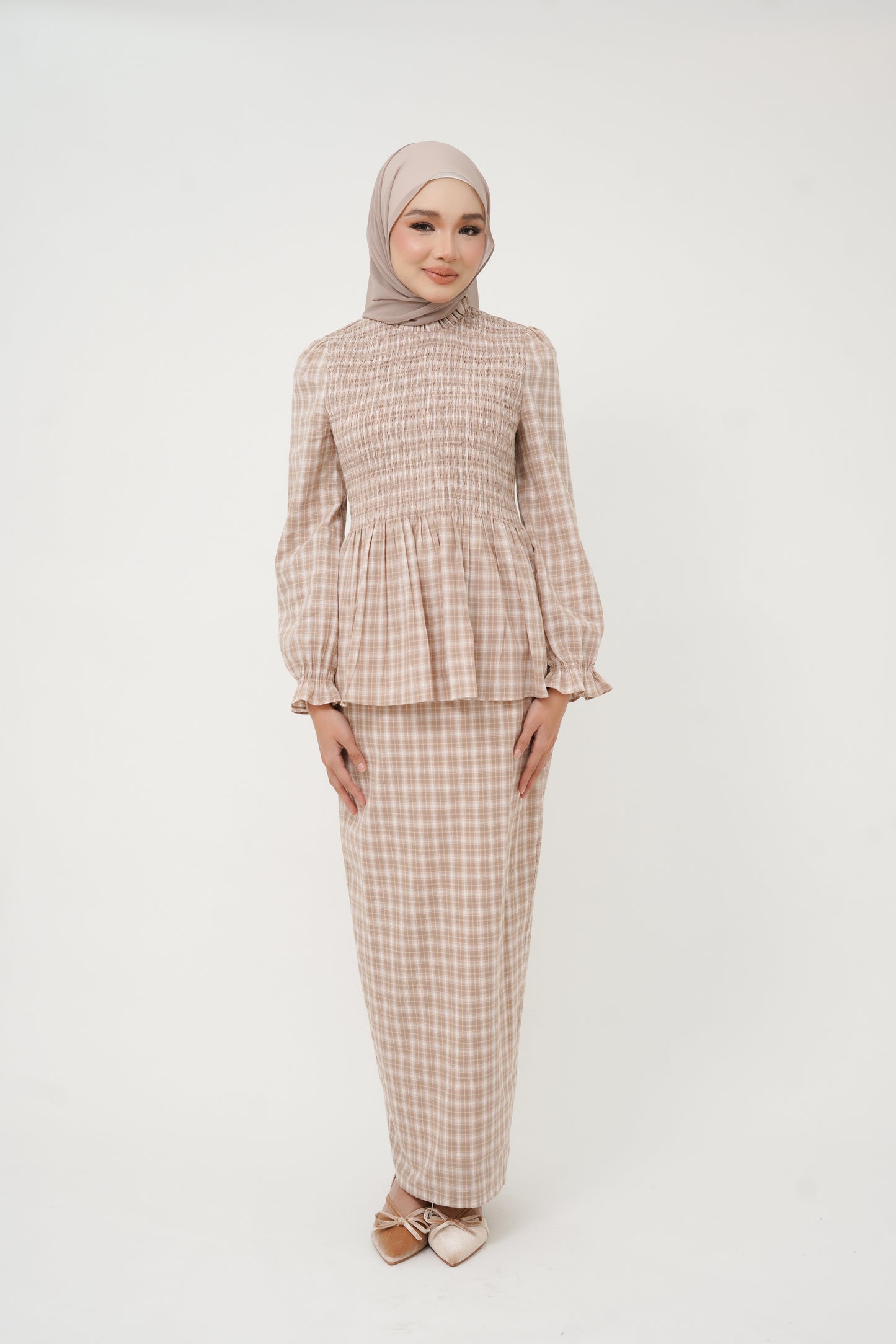 Eloise Kurung - Brown