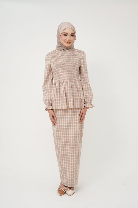 Eloise Kurung - Brown