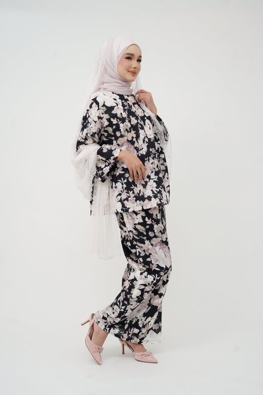 Ophelia Kurung - Black