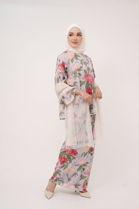 Ophelia Kurung - Diamond Blue