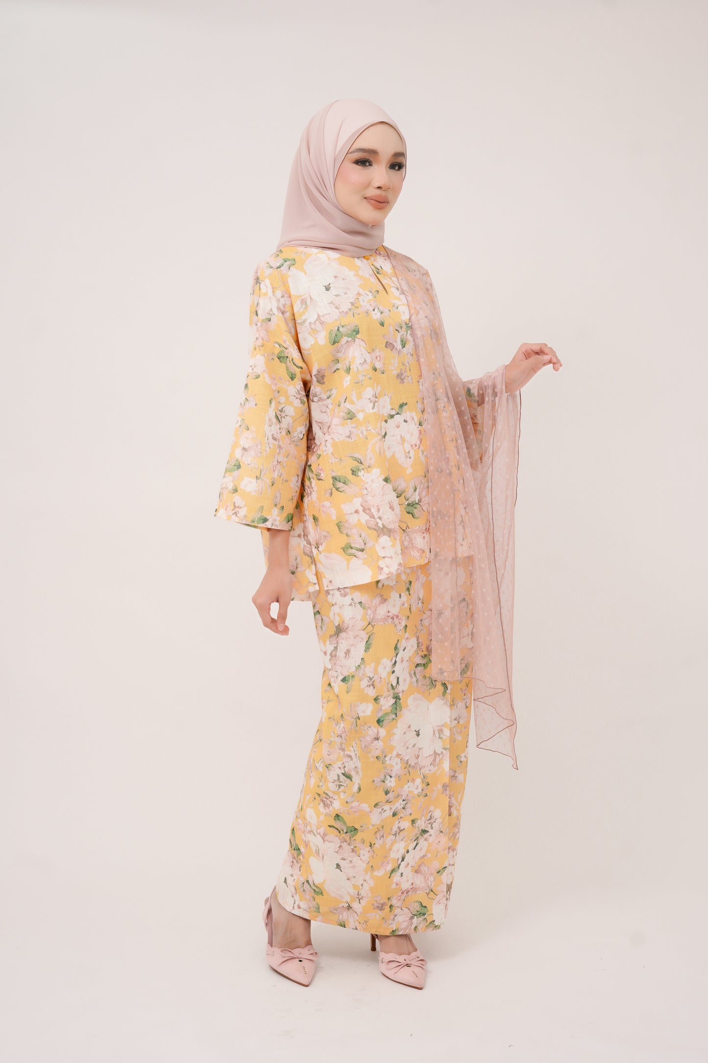 Ophelia Kurung - Yellow