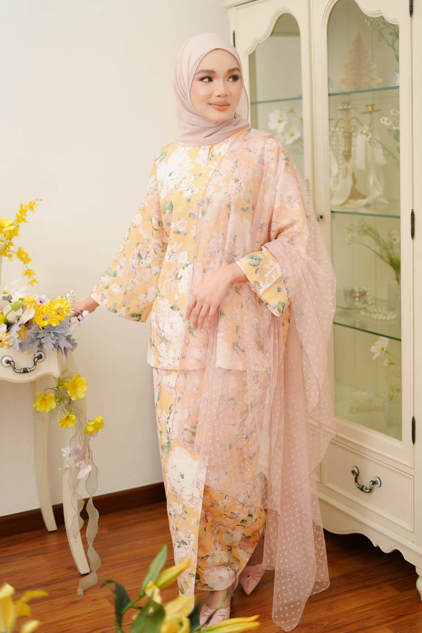 Ophelia Kurung - Yellow