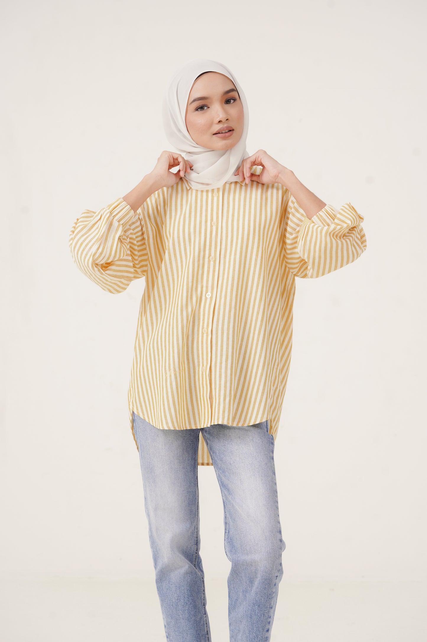 Lyla Shirt in Mustard