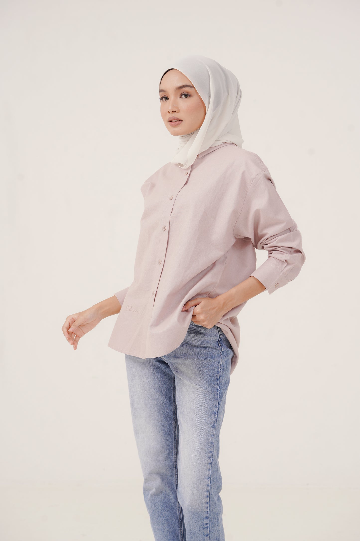 Khy Shirt in Mauve